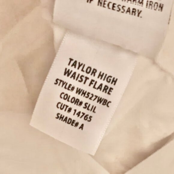 Hudson Taylor High Waist Corduroy Flares - Picture 6 of 6